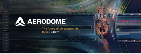 Aerodome, the leader in Drone-As-First-Responder (DFR) technology, today announced that the company has raised $21.5 million in Series A funding to continue building DFR solutions and growing its engineering and go-to-market teams. (Graphic: Business Wire)