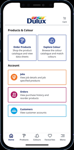 Dulux Pro App Offers Convenient Ordering to Pro Painters in Canada (Photo: Business Wire)