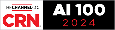 H2O.ai Named in 2024 CRN AI 100 List (Graphic: Business Wire)