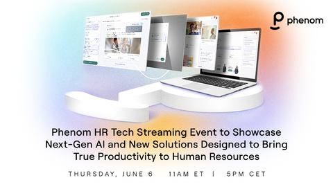 Phenom is hosting an exclusive streaming event on June 6 to demonstrate the massive wave of platform innovations recently announced at IAMPHENOM. (Photo: Business Wire)