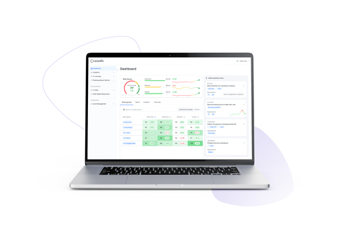 SoSafe launches The Human Risk OS™, bringing together all of SoSafe’s security offerings into a single cohesive platform that helps security teams to drive a holistic human risk management strategy and foster security cultures. Copyright: SoSafe GmbH