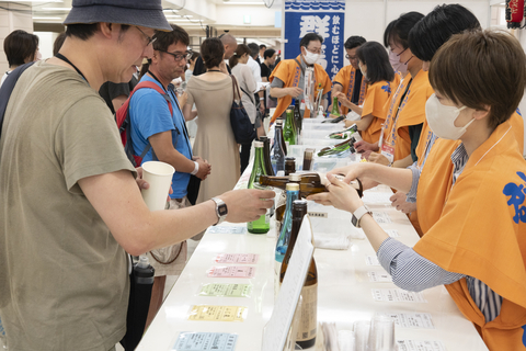 全日本清酒展（图为2023年的活动）（照片：美国商业资讯）