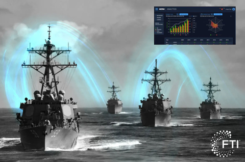 original FTI MERM is a powerful cloud-based software platform that provides the U.S. Navy a bird's-eye view into the health, performance and mission readiness of all systems in individual ships, and of ships across the fleet. (Photo: Business Wire)