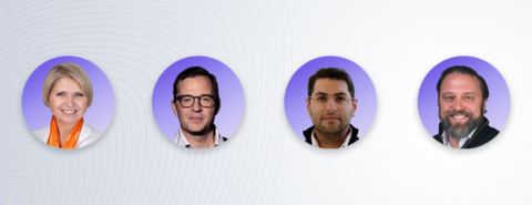 thumbnail New hires Ilona Simpson, Carsten Thoma, Christian Karam, Sean Catlett (Photo: Business Wire)