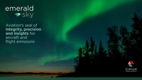 Cirium Emerald Sky  </div> <p>This groundbreaking and revolutionary methodology analyses each flight's specific aircraft type and design specifications, combined with real-time operational data and flight conditions, ensuring unparalleled accuracy and reliability in emission tracking. </p> <p>Cirium's Emerald Sky seamlessly integrates Cirium's comprehensive data, advanced analytics, and innovative techniques to achieve unmatched precision in measuring both current and forecasted CO<sub>2</sub> flight emissions. </p> <p>Unlike traditional carbon calculators that depend on broad estimates and loose assumptions - such as using pre-planned routes instead of actual flown paths, and ignoring variables like wind speed and direction - Emerald Sky provides emissions results based on the seat in a specific class of service and sets a new standard in aircraft emissions measurement. </p> <p>Jeremy Bowen, CEO of Cirium, said: 