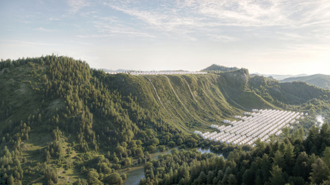 thumbnail EV0 allows for all of the technical and economic benefits of traditional pumped hydro storage, while eliminating negative consequences associated with concrete production and disruption to existing wild-life eco-systems. This innovative, “modular pumped hydro” system leverages a unique and low cost fabric vessel (the “Water Tree”) to store the water in pre-manufactured modules that can be deployed quickly while leveraging proven pump-turbines and penstock designs for existing pumped hydro systems. (Photo: Business Wire)