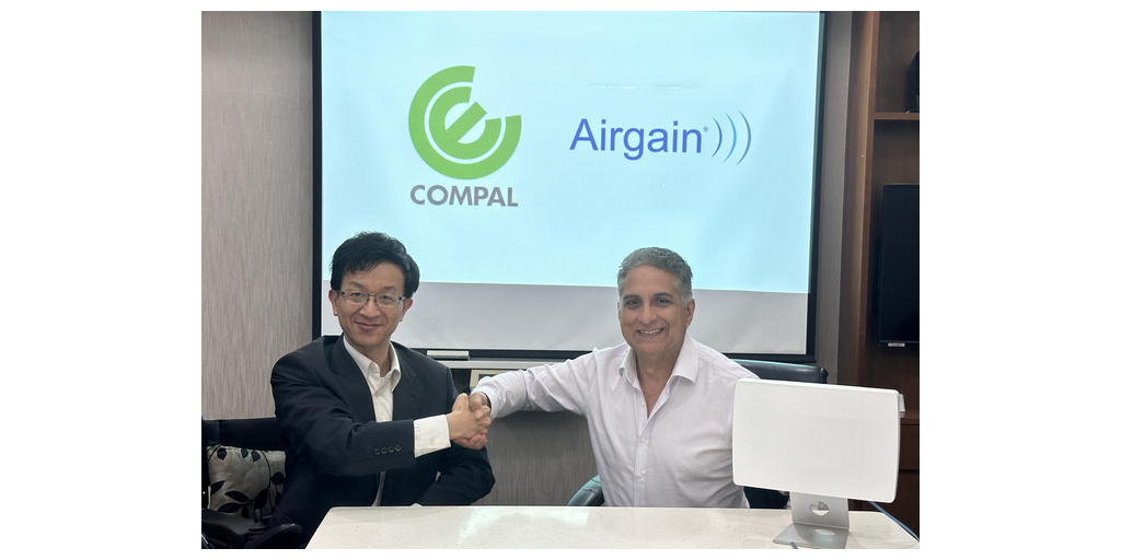 エアゲイン、グローバルフォーチュン500のリーダーであるコンパルとエアゲインの5GスマートFWA技術に関する戦略的覚書に署名