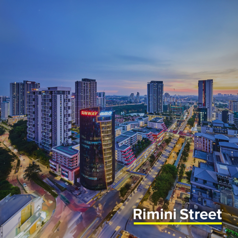 Sunway Group Selects Rimini Street’s Software Support and Managed Services to Fund and Staff AI and CX Projects (Graphic: Business Wire)
