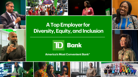 TD’s longstanding commitment to Diversity, Equity, and Inclusion receives top accolades from Forbes and Fair360 (Graphic: Business Wire)