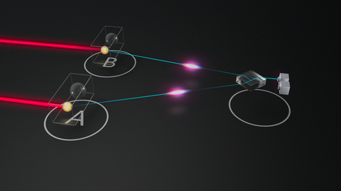 Photonic successfully established entanglement between two matter-based  T centre communication qubits (electron spins) using photons. (Photo: Business Wire)