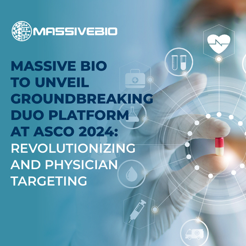 Massive Bio to Unveil Drug Utilization Optimizer (DUO) (Graphic: Business Wire)