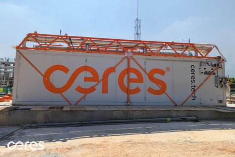 位於Shell印度邦加羅爾設施的Ceres貨櫃（照片：美國商業資訊）
