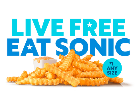 The new hot and crispy Groovy Fries and Groovy Sauce are available now at SONIC locations nationwide (Photo: Business Wire)