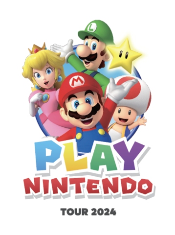 This summer, Nintendo is bringing smiles to cities across the nation alongside Mario, Princess Peach, Donkey Kong, Pikachu and more with the Play Nintendo Tour. From June 13 to Sept. 2, Nintendo invites kids and their parents to explore the endless adventure and fun of Nintendo and the Nintendo Switch system at various stops across the nation. (Graphic: Business Wire)
