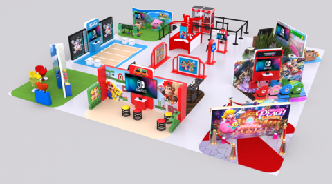The Play Nintendo Tour is free to attend and brings with it exciting interactive experiences featuring photo-ops with Nintendo characters, giveaways (while supplies last), and playable demos of the latest Nintendo Switch games. (Graphic: Business Wire)
