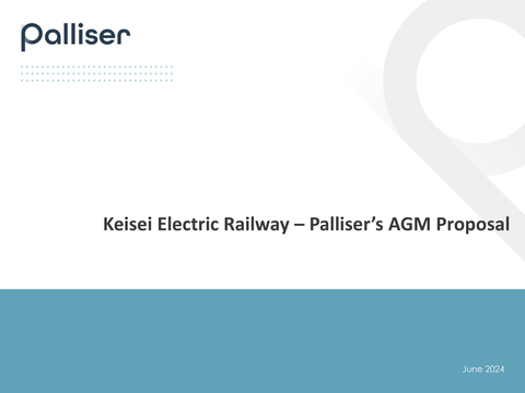 Attachment: Keisei Electric Railway – Palliser’s AGM Proposal