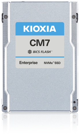 PCIe(R) 5.0対応NVMe(TM) SSD「KIOXIA CM7シリーズ」 （写真：ビジネスワイヤ）