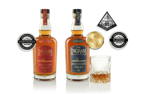 original Ingram River Aged took home top honors at a number of spirits competitions this year, proof that river aging creates extraordinary whiskies. (Photo: Business Wire)