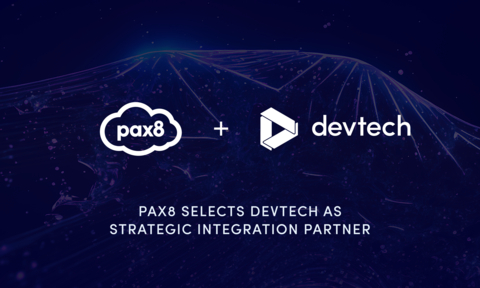 Pax8 selects Devtech as Strategic Integration Partner. (Graphic: Business Wire)