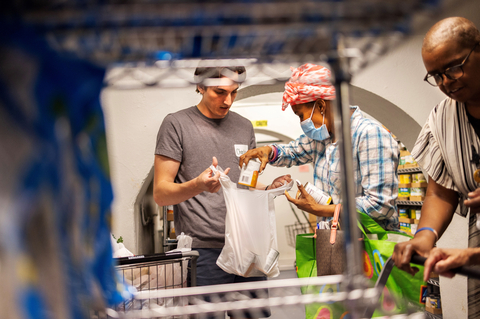 The new initiative utilizes Uber Direct to create a reliable delivery program to donate surplus food from Albertsons Companies stores to local non-profit organizations and food banks. Photo Courtesy: Uber
