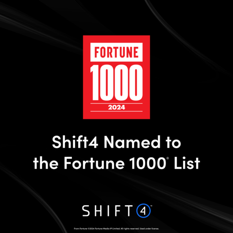 Shift4 Named to the Fortune 1000 List (Graphic: Business Wire)