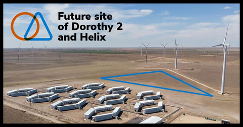 The future site of Soluna's Project Dorothy 2 and its new Helix Data Center. (Photo: Business Wire)
