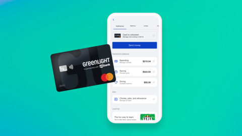 U.S. Bank is the first financial institution to offer Greenlight through an embedded mobile app experience. (Photo: Business Wire)
