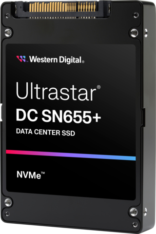 Western Digital Ultrastar DC SN655+ enterprise-class NVMe SSD for storage-intensive applications (Photo: Business Wire)
