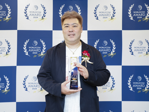 2024年WORLDCOM獎得主——Arcuss Japan Inc.總裁暨執行長Nobuaki Matsubara（照片來源：美國商業資訊）