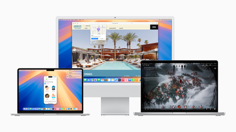 macOS Sequoia expands Continuity features with iPhone Mirroring, adds new productivity and video conferencing tools, and offers a more immersive gaming experience with an amazing lineup of titles. (Graphic: Business Wire)