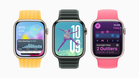 watchOS 11 offers breakthrough insights into users' health and fitness, and more personalization than ever. (Photo: Business Wire)