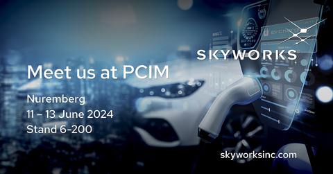 Skyworks Showcases Industrial and Automotive Isolation Solutions at PCIM Europe, Stand 6-200 (Graphic: Business Wire)