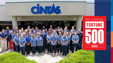 Cintas is named a Fortune 500 company for the seventh year in a row. (Photo: Business Wire)