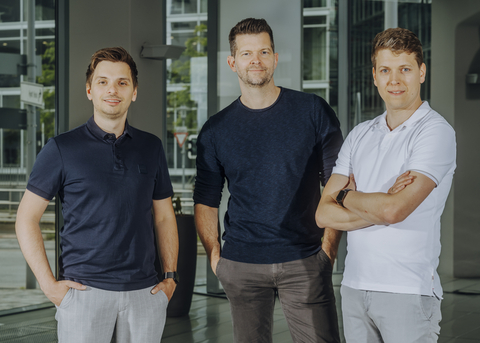 Cognigy has raised $100 million in Series C funding, which will accelerate its mission to deliver AI-first customer service at scale. The company was founded in 2016 by (from left to right) Benjamin Mayr, Philipp Heltewig and Sascha Poggemann. More than 1,000 brands worldwide rely on Cognigy’s AI platform to deliver exceptional customer service. (Photo: Business Wire)