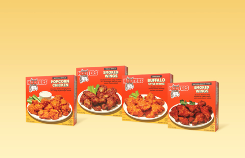 Hooters launches a line of frozen appetizers and snacks featuring boneless and bone-in chicken favorites available at Publix Super Markets nationwide. (Photo: Business Wire)