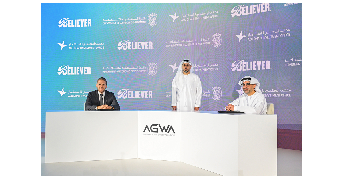 AGWA and Believer Meats to Develop Cultivated Meat Capabilities in Abu