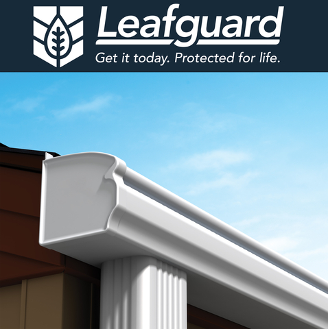 Leafguard's seamless one-piece design is stronger and more durable than any other gutter system available. (Photo: Business Wire)