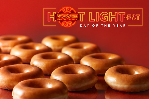 Guests can enjoy half off Original Glazed® dozens 5 to 7 p.m. Monday through Wednesday and $1 BOGO Original Glazed dozen all day long Thursday. Additionally, select guests to get FREE “summer surprise” Original Glazed® dozen on Thursday. (Photo: Business Wire)