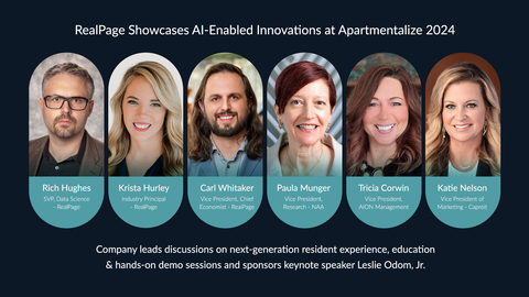 Company leads discussions on next-generation resident experience, education sessions and hands-on demonstrations and sponsors keynote speaker Leslie Odom, Jr. (Graphic: Business Wire)