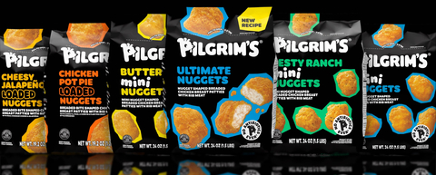 From mini nuggets to loaded flavor combos, Pilgrim’s is bringing the excitement of quick service restaurant chicken to the frozen food aisle with bold new recipes and packaging. (Photo: Business Wire)