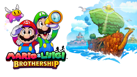 Mario & Luigi: Brothership launches on Nintendo Switch Nov. 7. (Graphic: Business Wire)