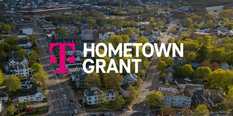 The Un-carrier announces the next 25 towns to benefit from its ongoing community revitalization program as the company reaches $13 million in funding (Graphic: Business Wire)