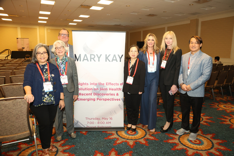 Mary Kay Inc.最近在2024年皮肤病研究性学会上公布了两项突破性研究成果。(图片：Mary Kay Inc.）