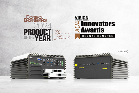 Cincoze DS-1402 Wins Control Engineering and Vision System Design Awards (Photo: Business Wire)