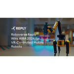 REPLY: Roboverse Reply vince l’AIRA Challenge 2024 con una soluzione per il controllo remoto dei mobile robot tramite occhiali VR