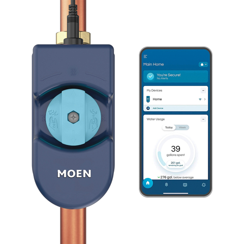 The Moen® Flo Smart Water Monitor and Shutoff offers a digitally driven and proactive approach to leak detection. (Photo: Business Wire)