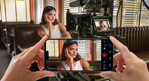 Blackmagic Camera for Android adds digital film features and controls to Samsung Galaxy and Google Pixel phones. (Photo: Business Wire)