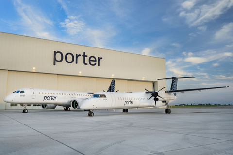 Porter continues to challenge the definition of economy air travel across North America by emphasizing an overall elevated economy experience on board. (Photo: Business Wire)