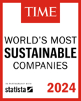 Vontier Named to TIME's World's Most Sustainable Companies 2024 List (Graphic: Business Wire)