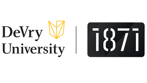 DeVry University Partners with 1871 to Accelerate AI Innovation and Entrepreneurship (Graphic: Business Wire)